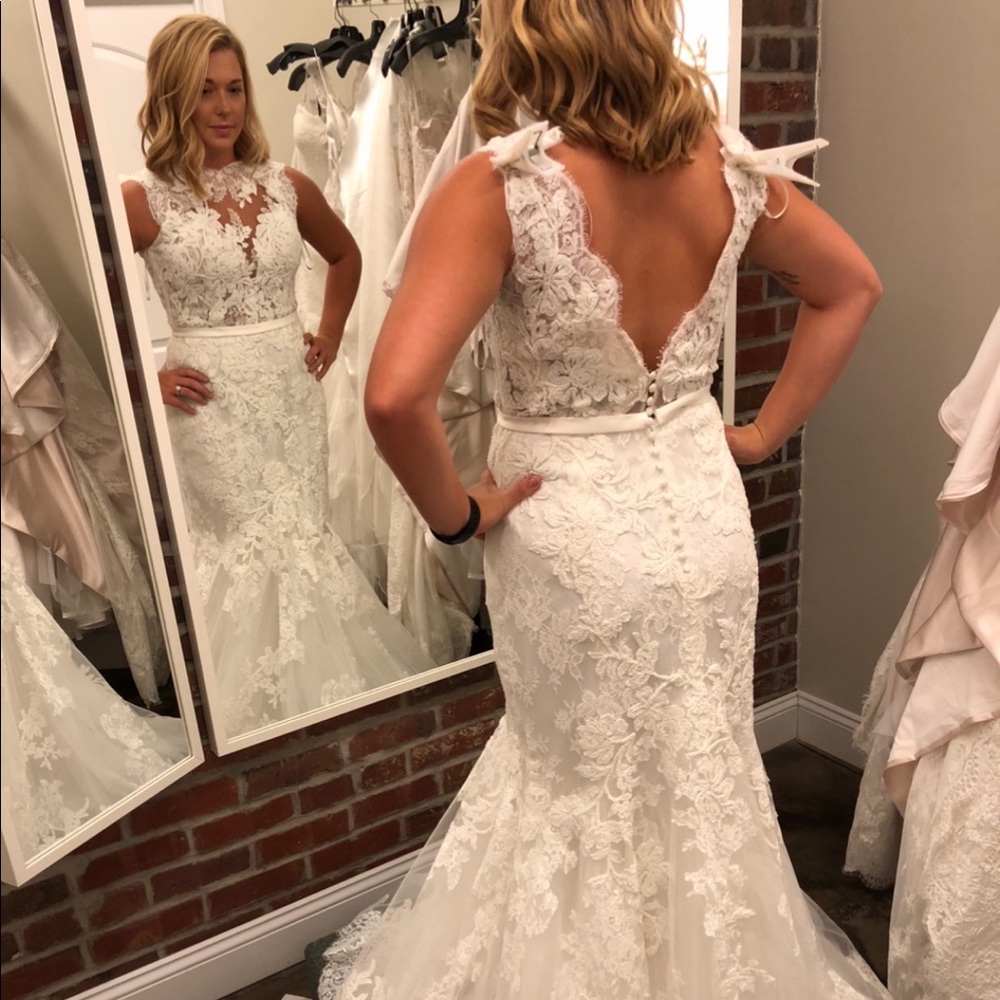 Provisions Barcelona - DRIL wedding dress. 
Retails at $2,850